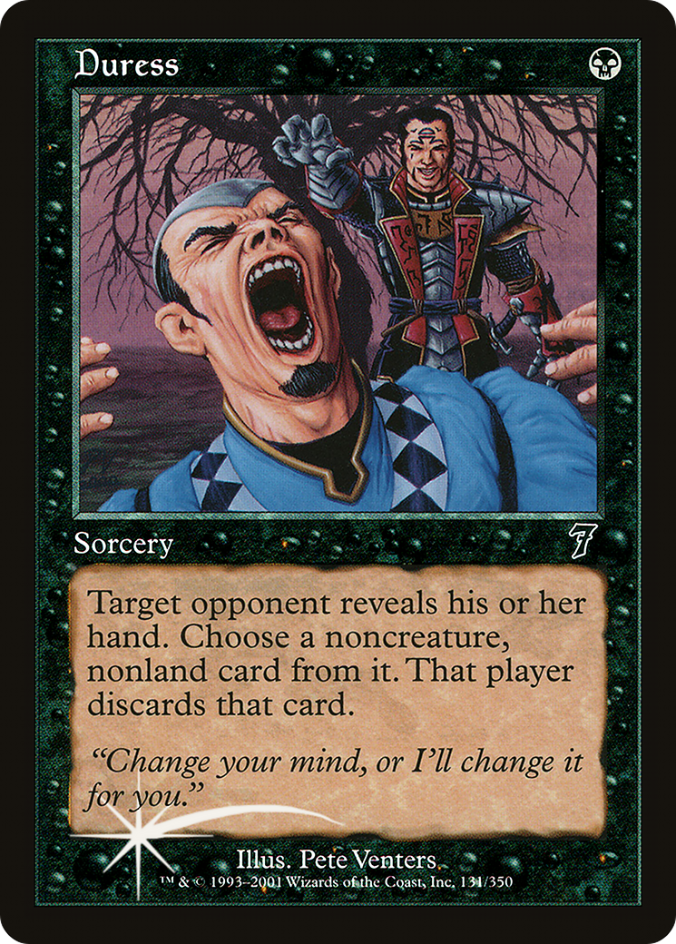 Duress (131) Foil - Seventh Edition