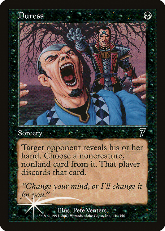 Duress (131) Foil - Seventh Edition
