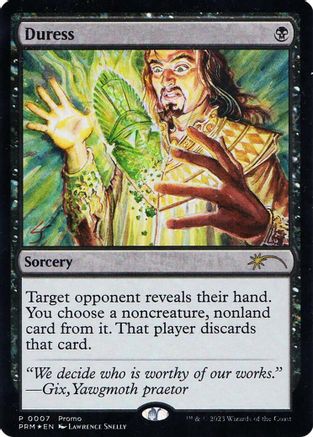 Duress (2025) Foil - Media and Collaboration Promos