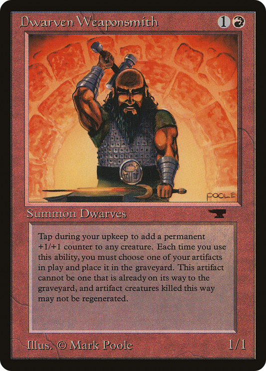 Dwarven Weaponsmith - Antiquities