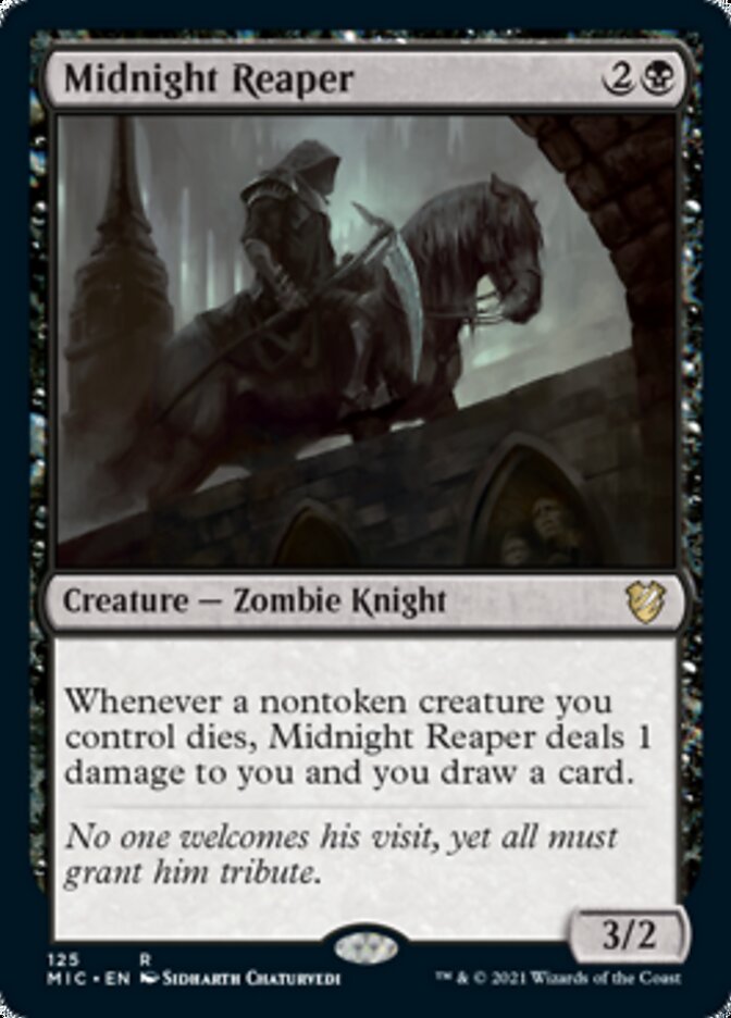 Midnight Reaper [Innistrad: Midnight Hunt Commander] | Silver Goblin