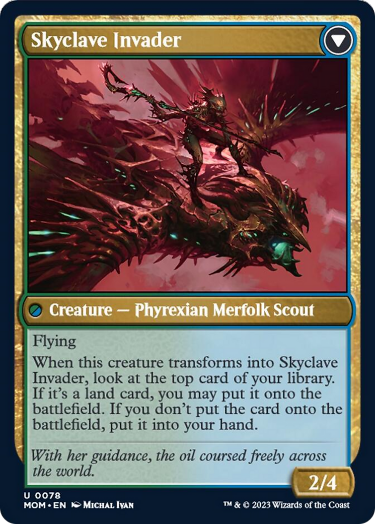Skyclave Aerialist // Skyclave Invader [March of the Machine] | Silver Goblin