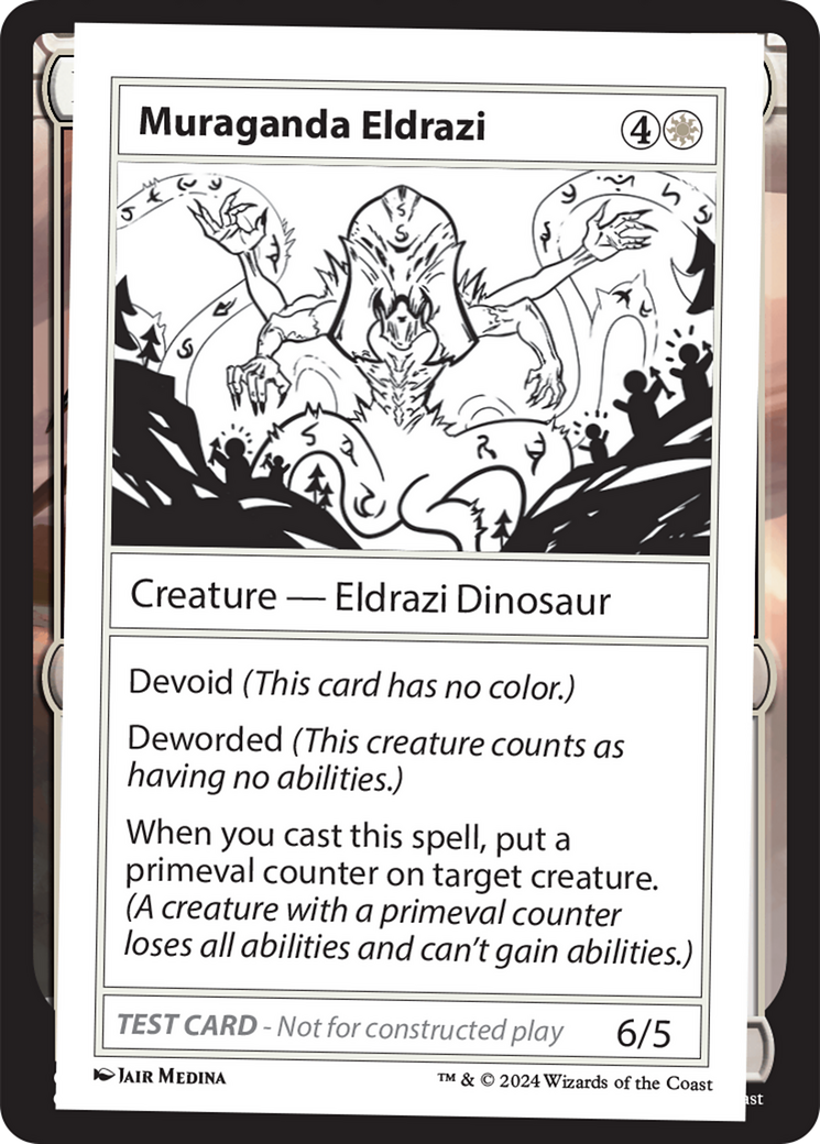 Muraganda Eldrazi [Mystery Booster 2 Playtest Cards] | Silver Goblin