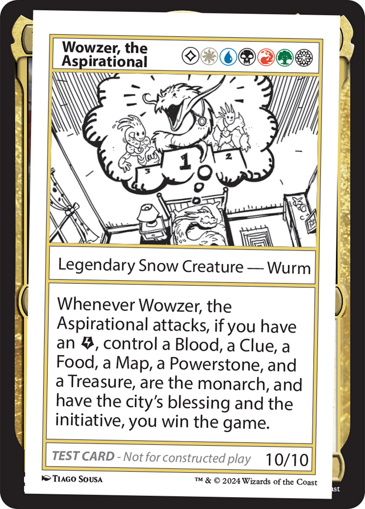 Wowzer, the Aspirational [Mystery Booster 2 Playtest Cards] | Silver Goblin