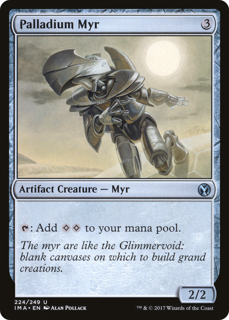 Palladium Myr [Iconic Masters] | Silver Goblin