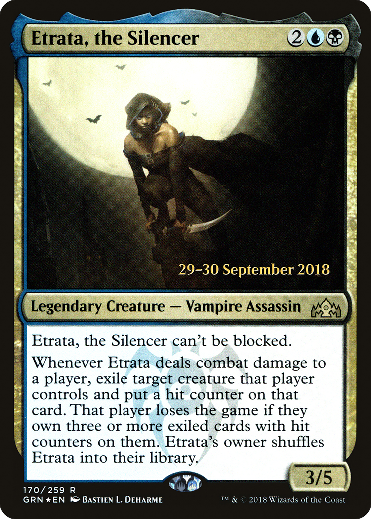 Etrata, the Silencer [Guilds of Ravnica Prerelease Promos] | Silver Goblin