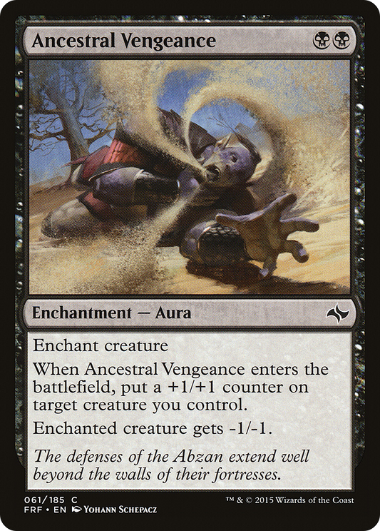 Ancestral Vengeance [Fate Reforged] Foil