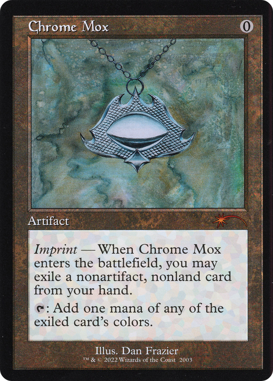 Chrome Mox (Retro) [Secret Lair 30th Anniversary Countdown Kit]