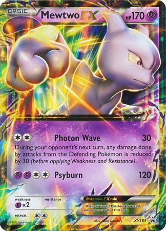 Mewtwo EX (XY183) (Jumbo Card) [XY: Black Star Promos] | Silver Goblin