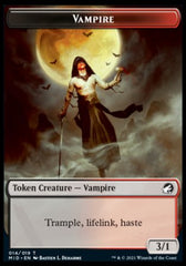 Zombie (005) // Vampire Double-Sided Token [Innistrad: Midnight Hunt Tokens] | Silver Goblin