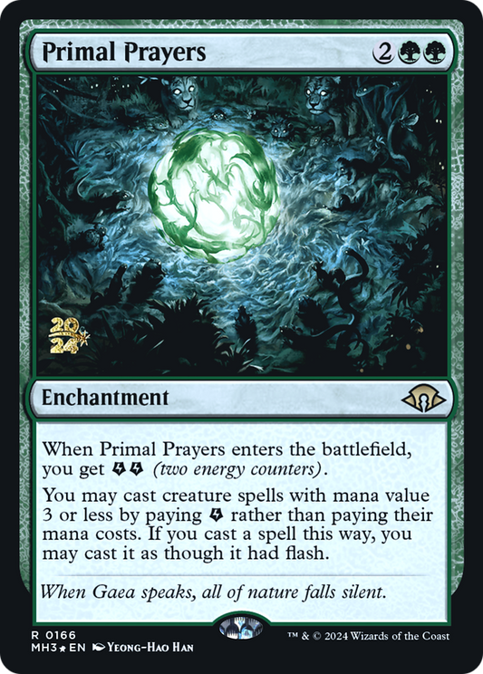 Primal Prayers Foil (166S)