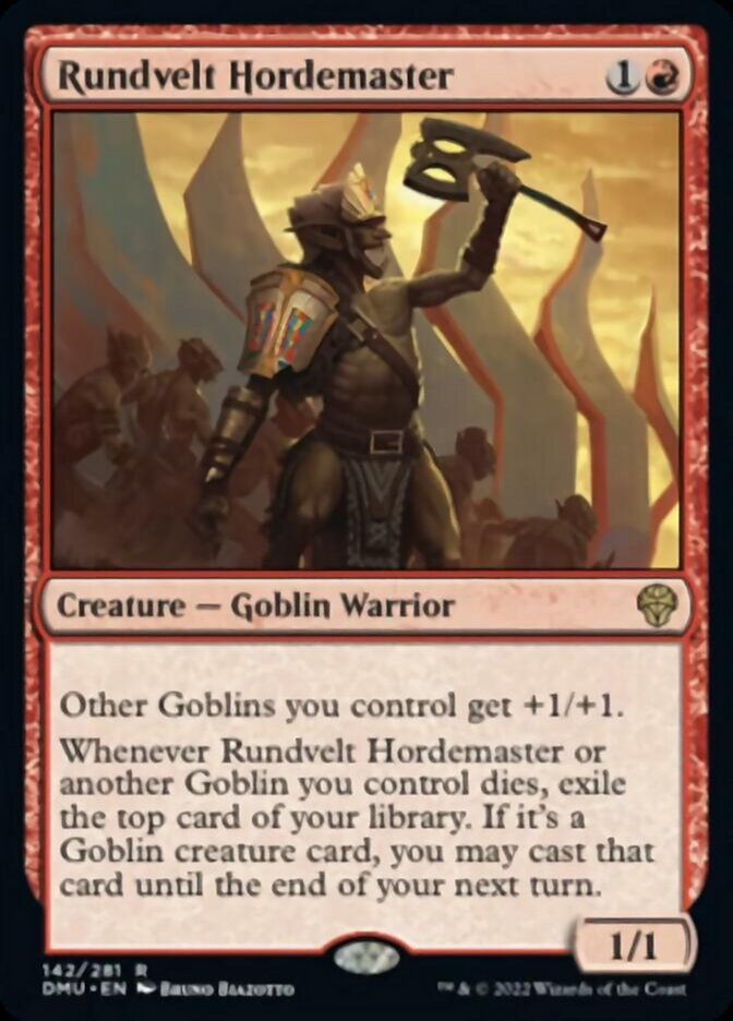 Rundvelt Hordemaster [Dominaria United] | Silver Goblin