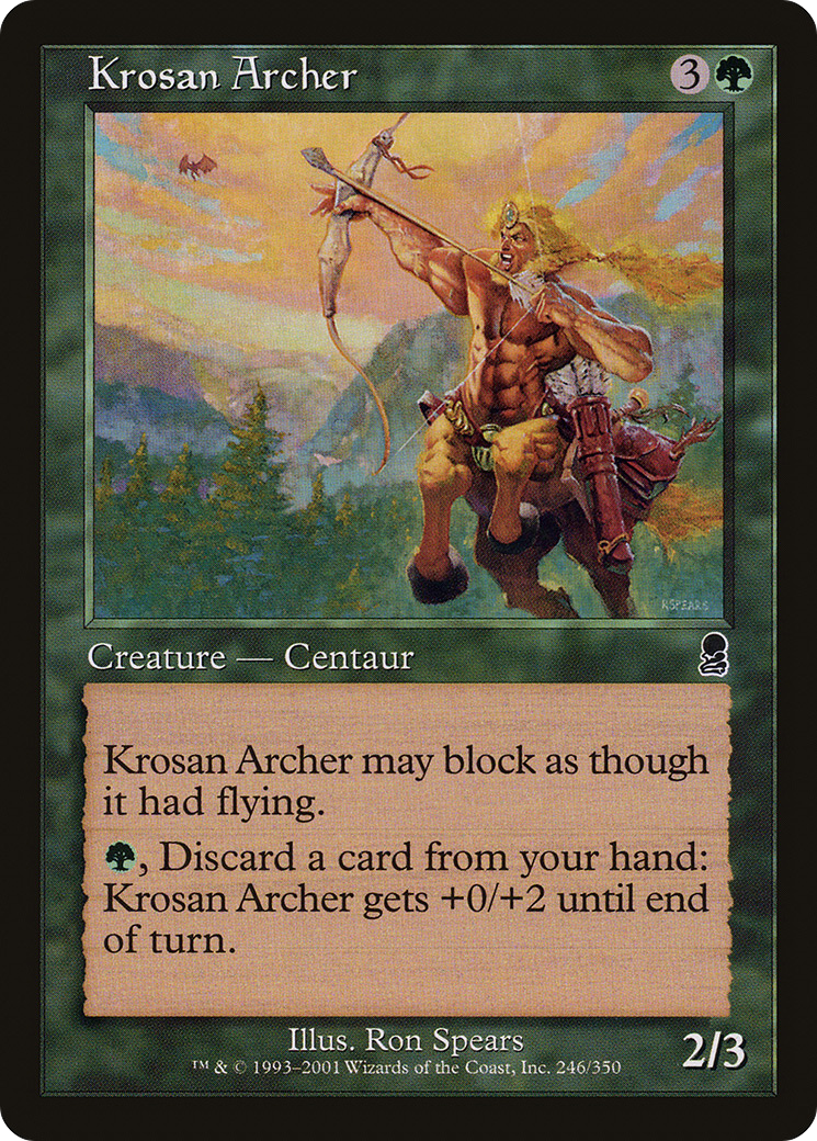 Krosan Archer [Odyssey] | Silver Goblin