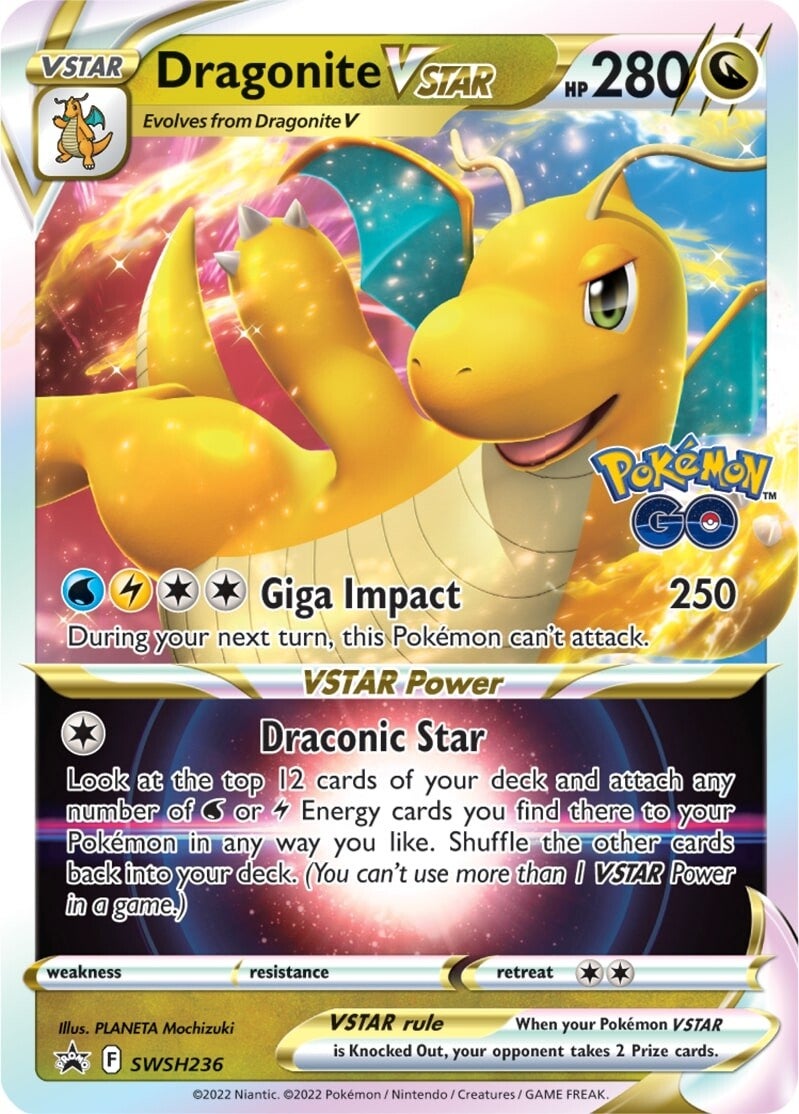 Dragonite VSTAR (SWSH236) [Sword & Shield: Black Star Promos] | Silver Goblin