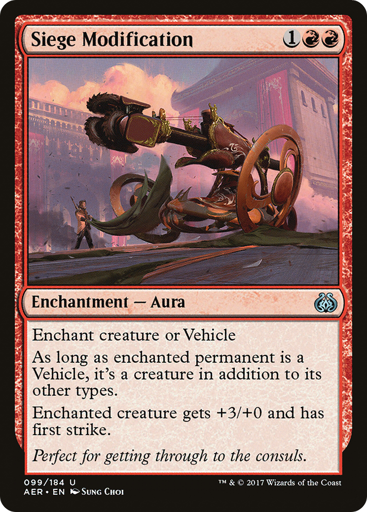 Siege Modification [Aether Revolt] Foil