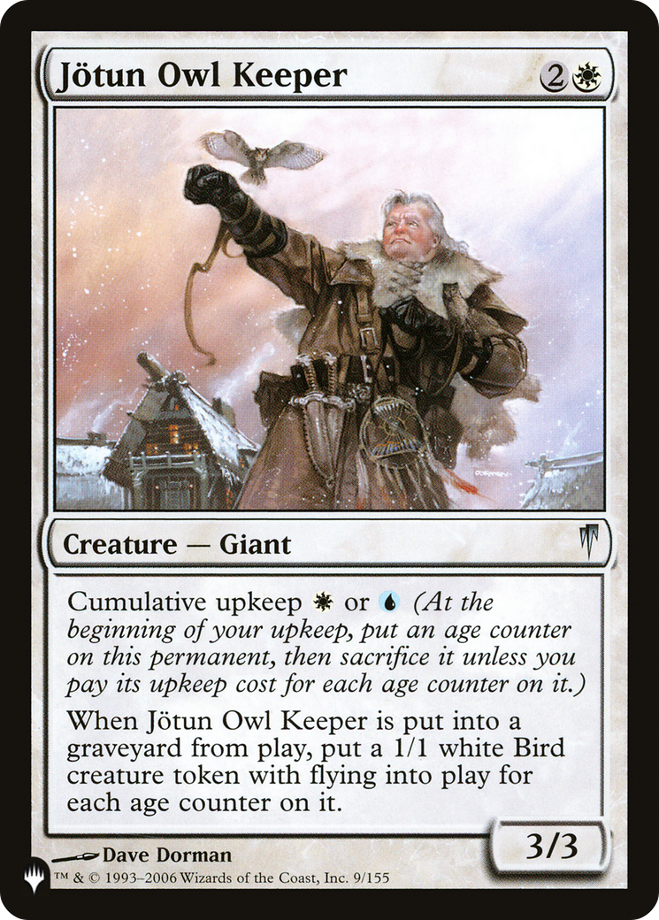 Jotun Owl Keeper [The List Reprints] | Silver Goblin