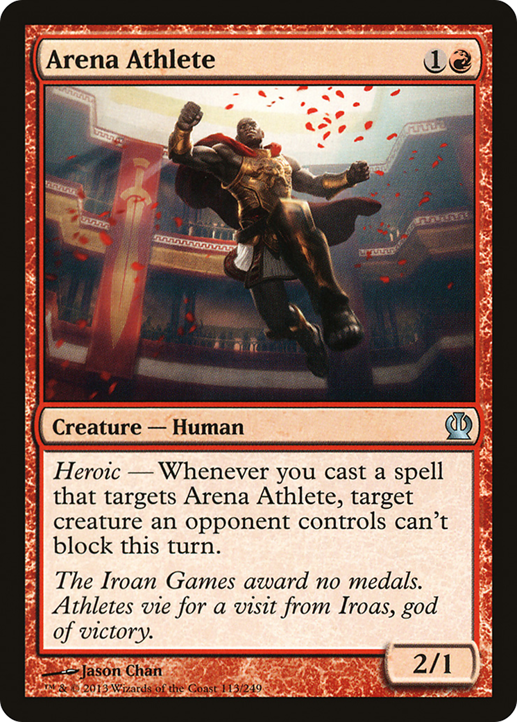 Arena Athlete [Theros] | Silver Goblin