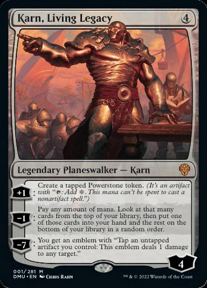 Karn, Living Legacy [Dominaria United] | Silver Goblin