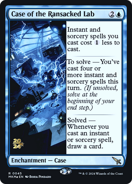 Case of the Ransacked Lab Foil (45S)