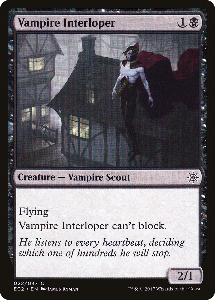 Vampire Interloper [Explorers of Ixalan] | Silver Goblin