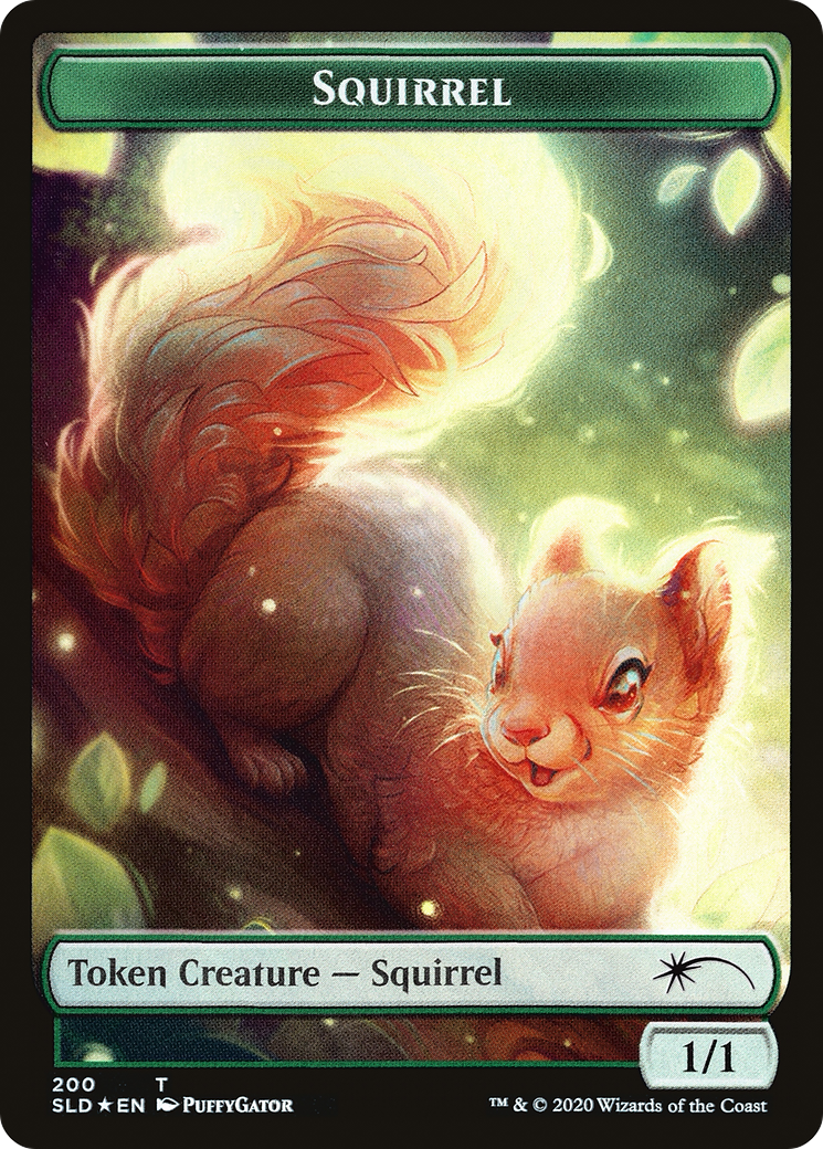 Squirrel Token [Secret Lair Drop Series] | Silver Goblin