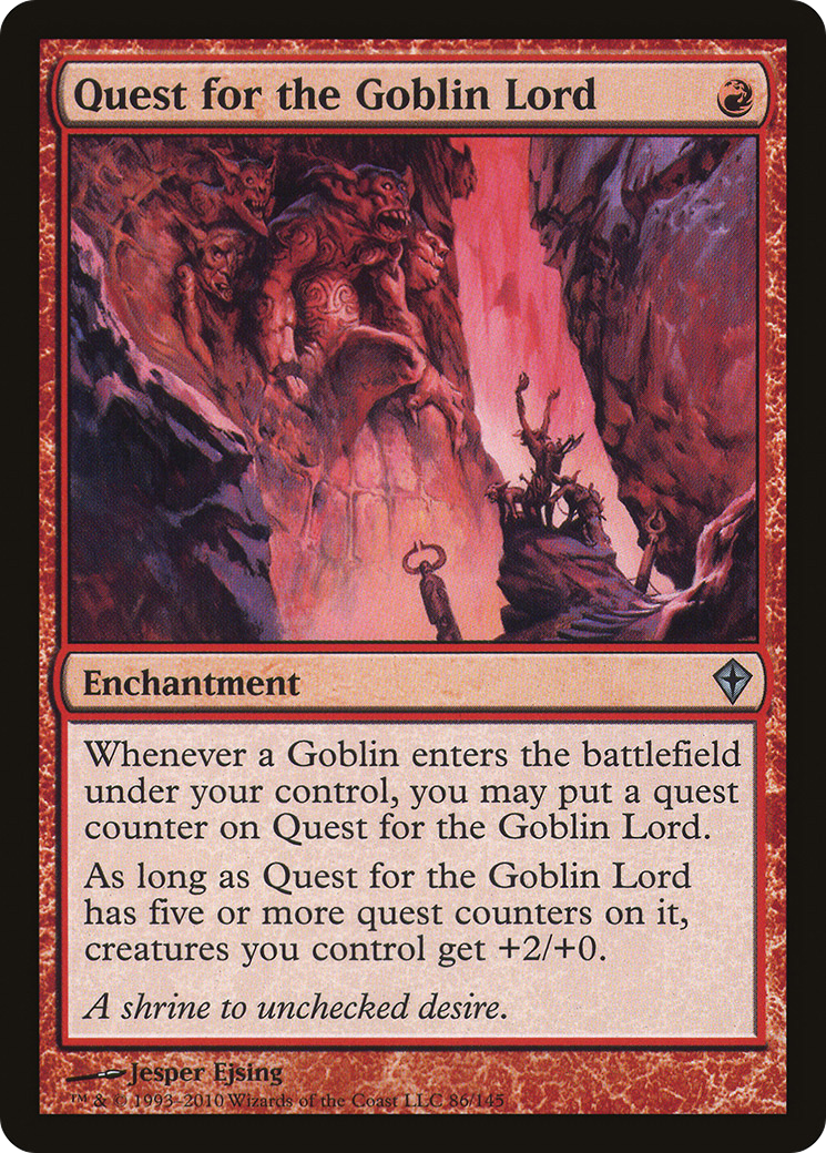 Quest for the Goblin Lord [Worldwake] Foil