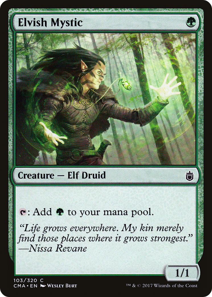 Elvish Mystic [Commander Anthology] | Silver Goblin