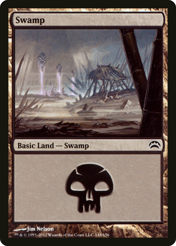 Swamp (145) [Planechase 2012] Foil