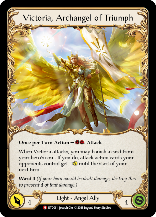 Figment of Triumph // Victoria, Archangel of Triumph [DTD011 //] (Dusk Till Dawn) | Silver Goblin