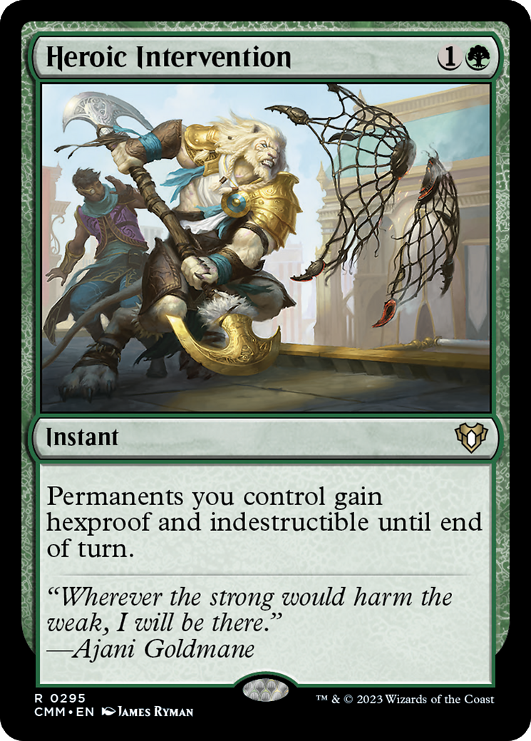 Heroic Intervention [Commander Masters]