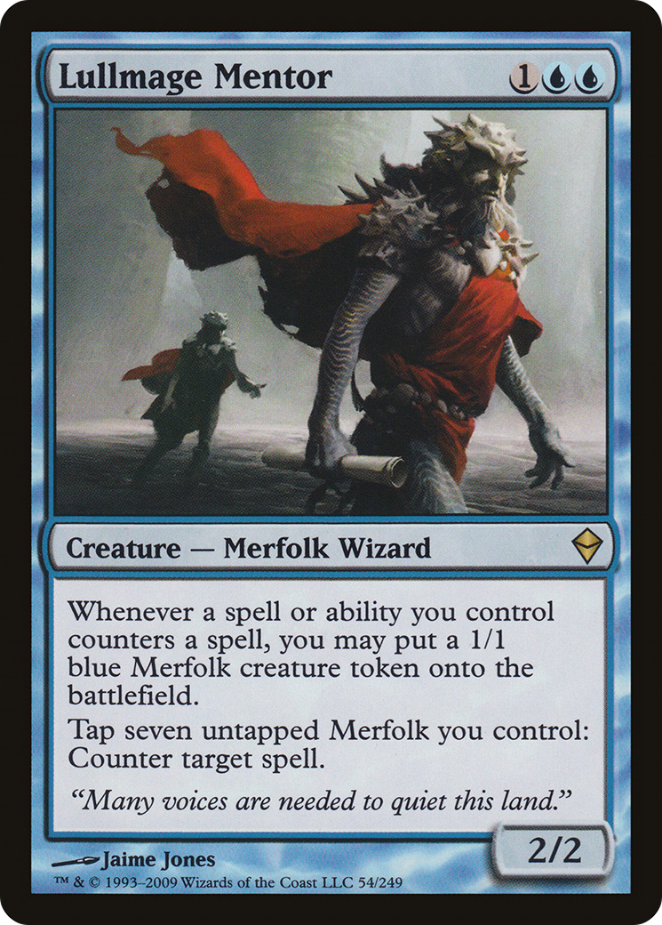 Lullmage Mentor [Zendikar] | Silver Goblin