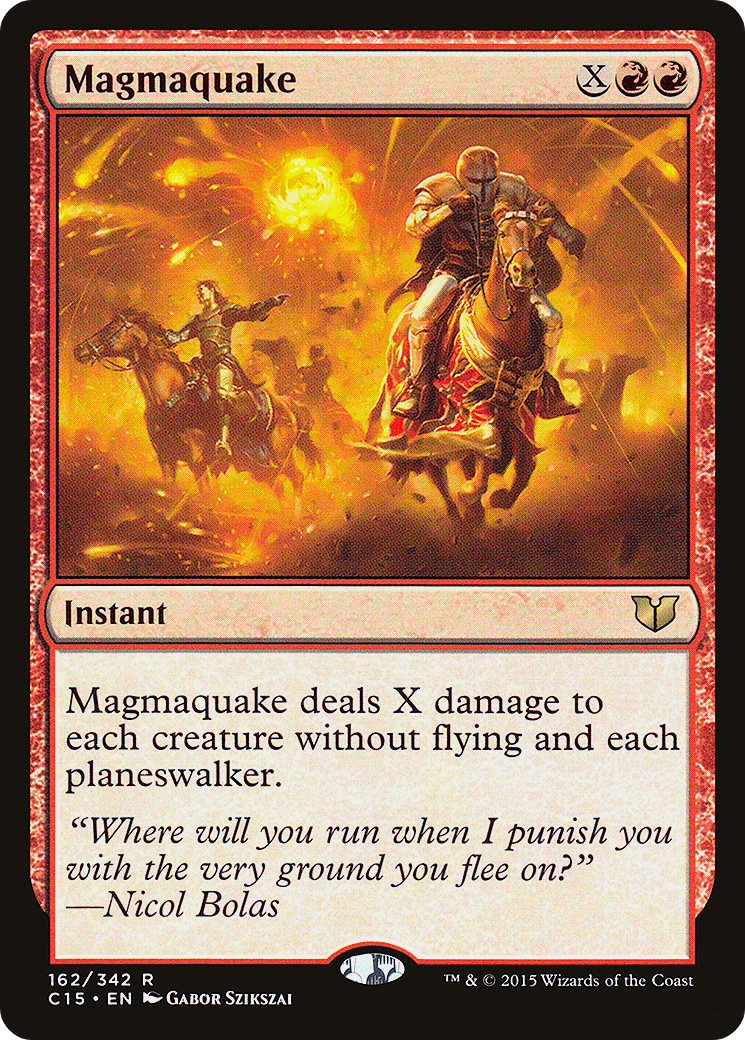 Magmaquake [Commander 2015] | Silver Goblin