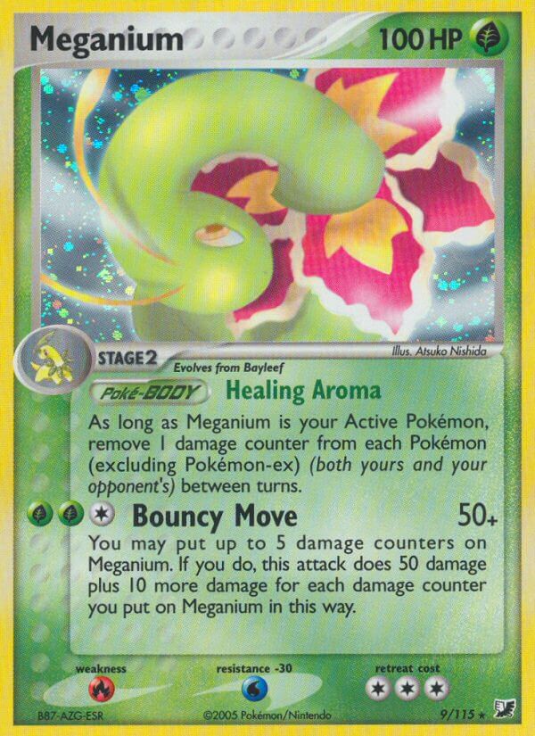 Meganium (9/115) (Theme Deck Exclusive) [EX: Unseen Forces] | Silver Goblin