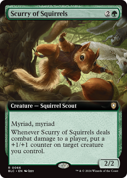 Scurry of Squirrels: (Extended Art) (066)