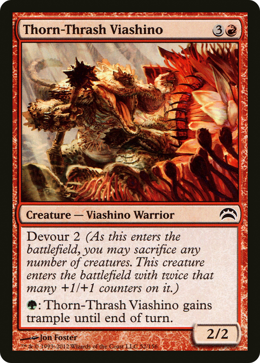 Thorn-Thrash Viashino [Planechase 2012] Foil