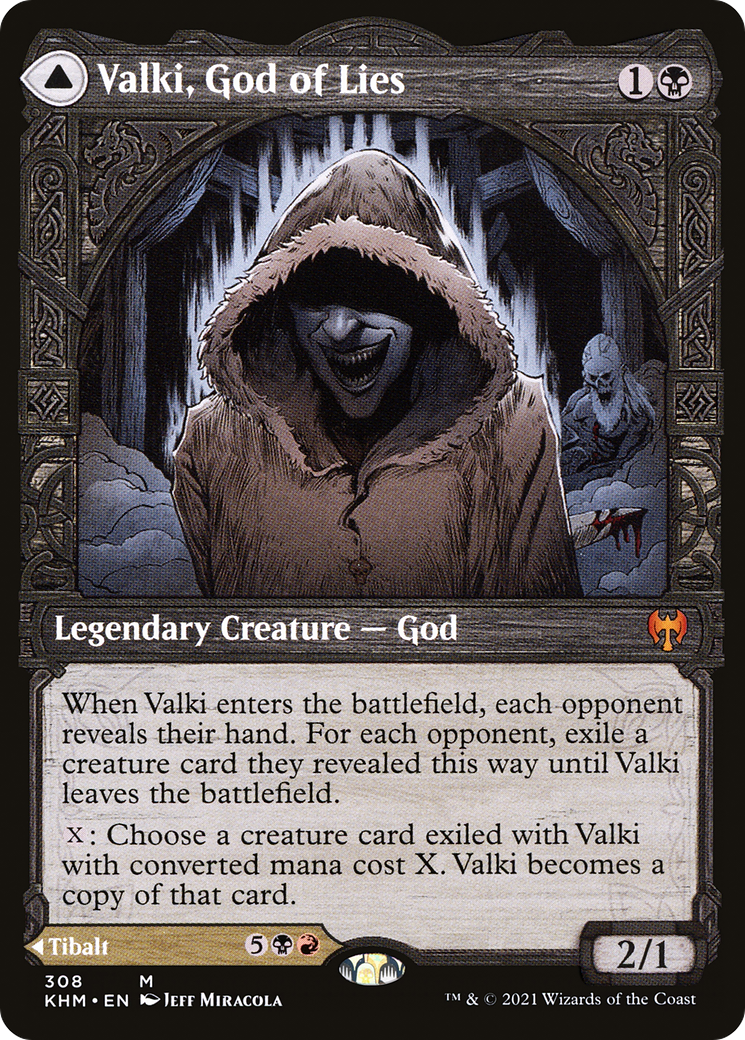 Valki, God of Lies // Tibalt, Cosmic Impostor (Showcase) [Kaldheim] | Silver Goblin