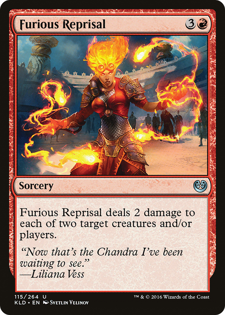 Furious Reprisal [Kaladesh] | Silver Goblin