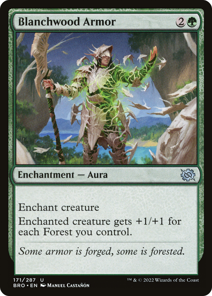 Blanchwood Armor [The Brothers' War] Foil