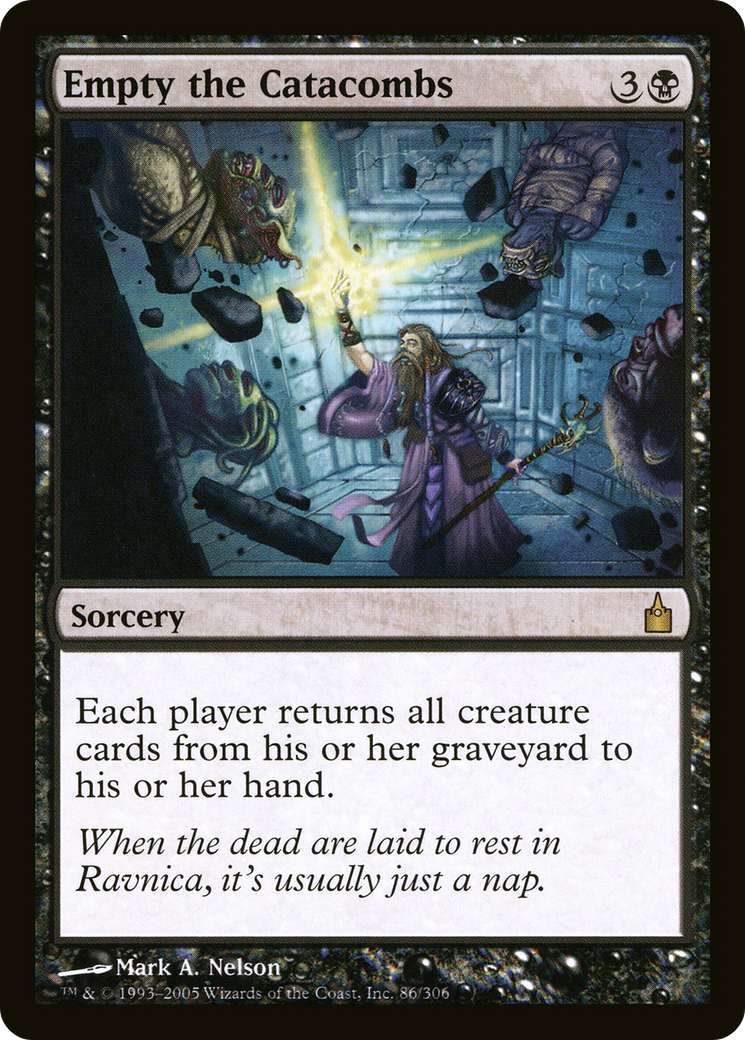 Empty the Catacombs [Ravnica: City of Guilds] | Silver Goblin