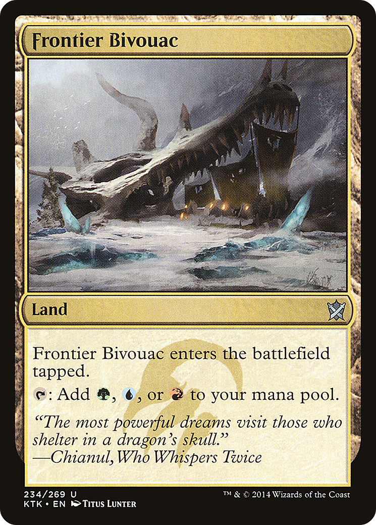 Frontier Bivouac [Khans of Tarkir] | Silver Goblin