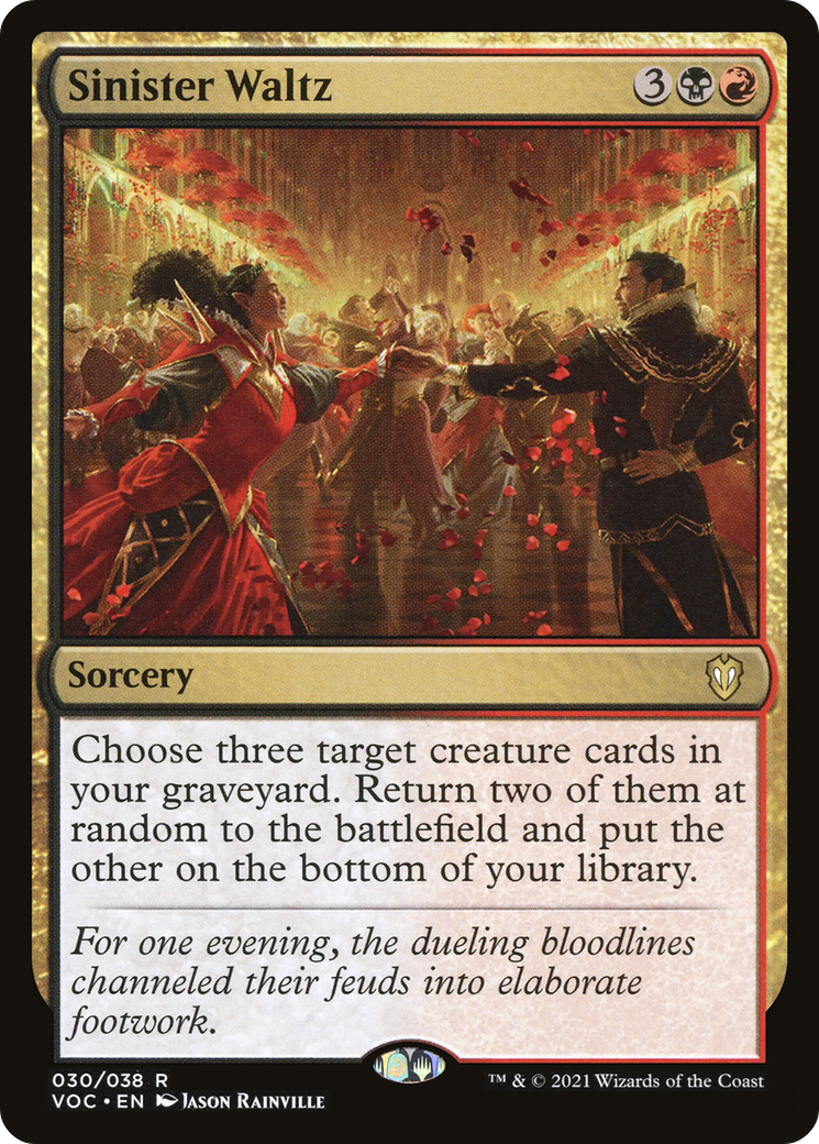 Sinister Waltz [Innistrad: Crimson Vow Commander]