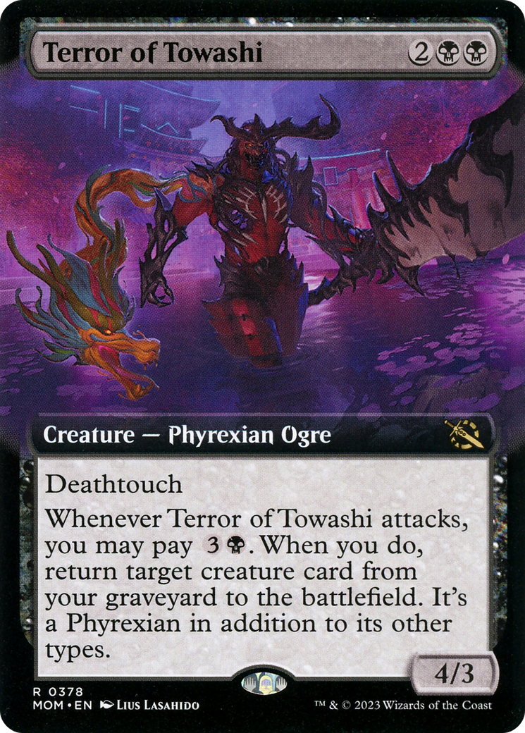 Terror of Towashi (Extended Art) [March of the Machine] | Silver Goblin