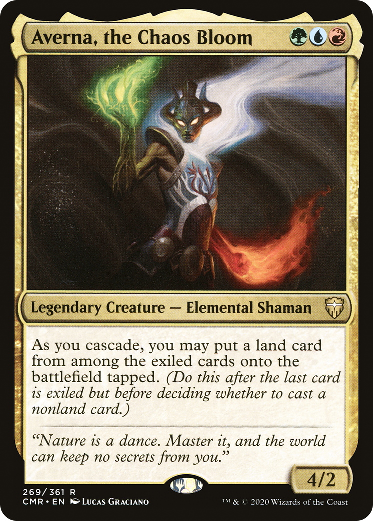 Averna, the Chaos Bloom [Commander Legends] | Silver Goblin