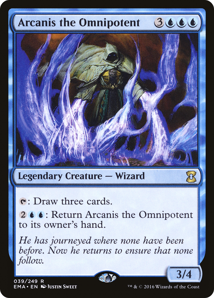 Arcanis the Omnipotent [Eternal Masters] Foil