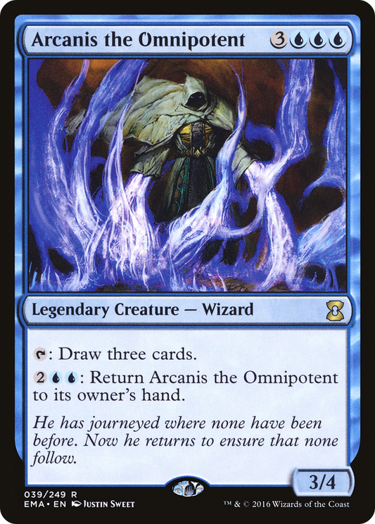 Arcanis the Omnipotent [Eternal Masters] Foil