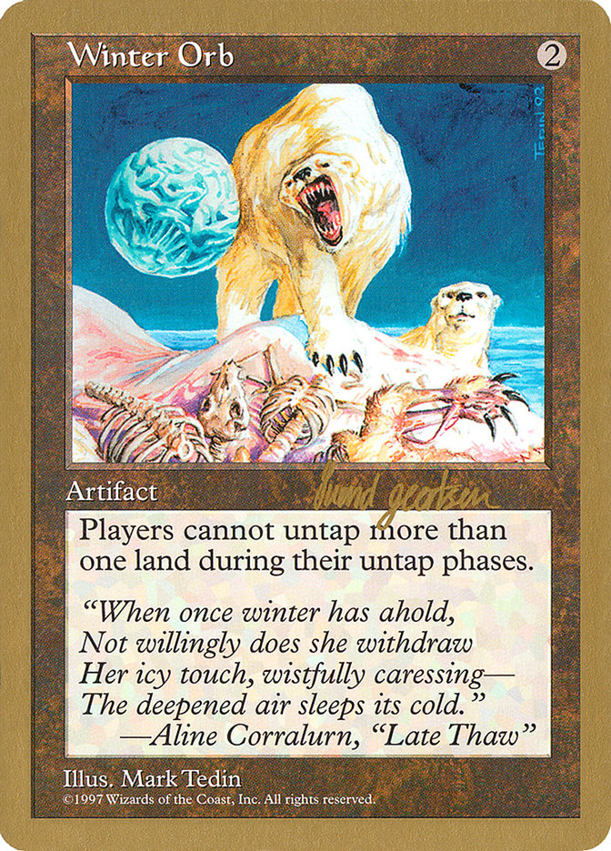 Winter Orb (Svend Geertsen) [World Championship Decks 1997] | Silver Goblin