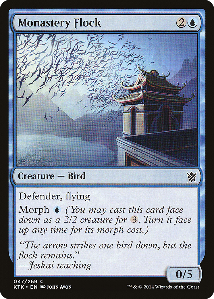 Monastery Flock [Khans of Tarkir] | Silver Goblin