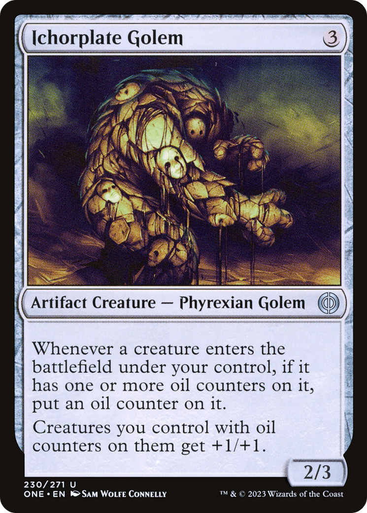 Ichorplate Golem [Phyrexia: All Will Be One] | Silver Goblin