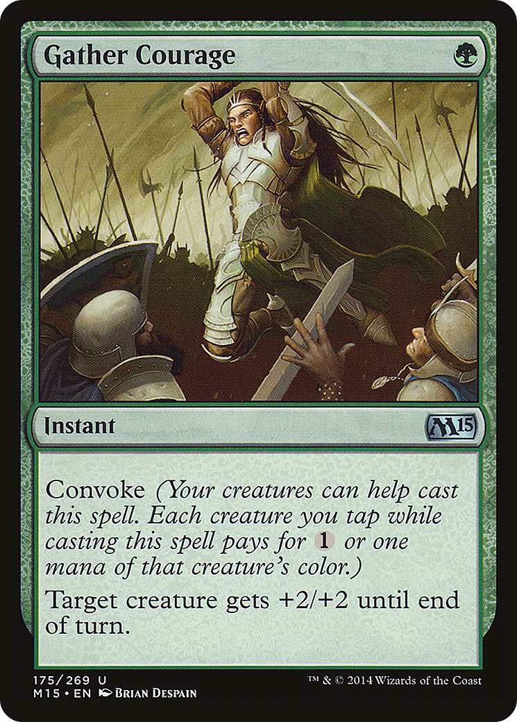 Gather Courage [Magic 2015] | Silver Goblin