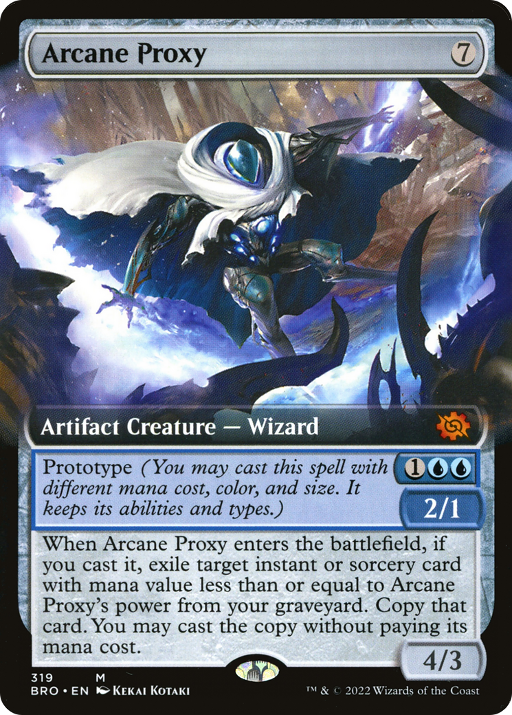 Arcane Proxy (Extended Art) [The Brothers' War] | Silver Goblin